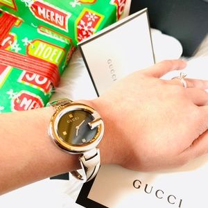 Gucci Guccissima Bangle Watch 
